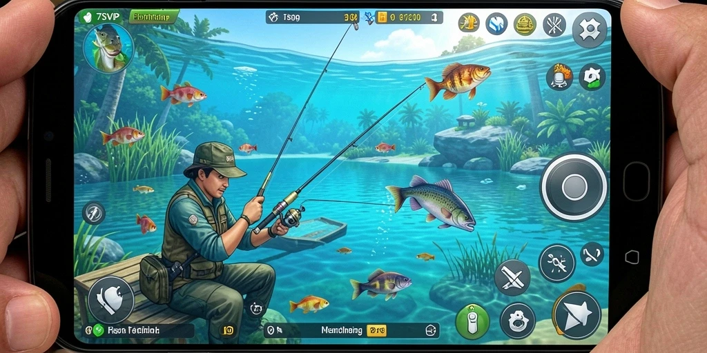 Tampilan gameplay <strong>7SVIP</strong> yang mendebarkan saat pemain menangkap ikan.