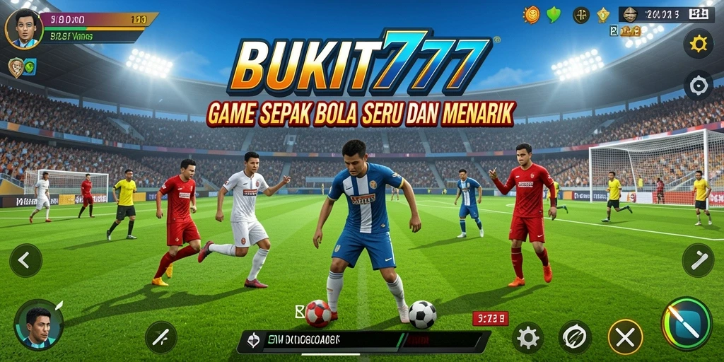 Tampilan menarik dari BUKIT777 dengan aksi sepak bola seru.