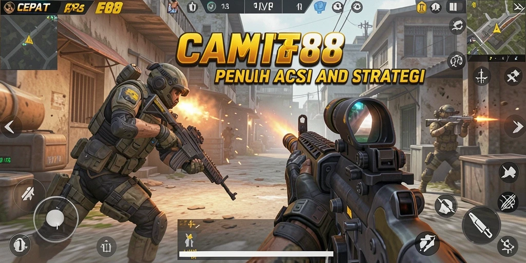 Tampilan gameplay seru dan realistis dalam CEPAT88.