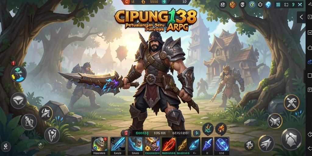 Tangkapan layar gameplay <strong>CIPUNG138</strong> yang menunjukkan aksi pertarungan yang mendebarkan.