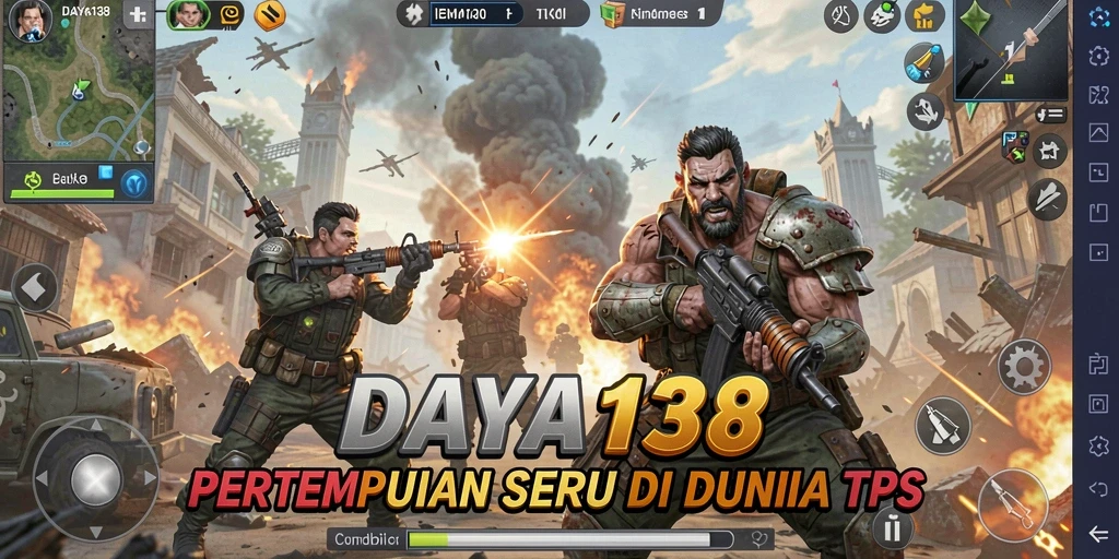 Tampilan gameplay seru di DAYA138 dengan aksi tembak-menembak yang mendebarkan.