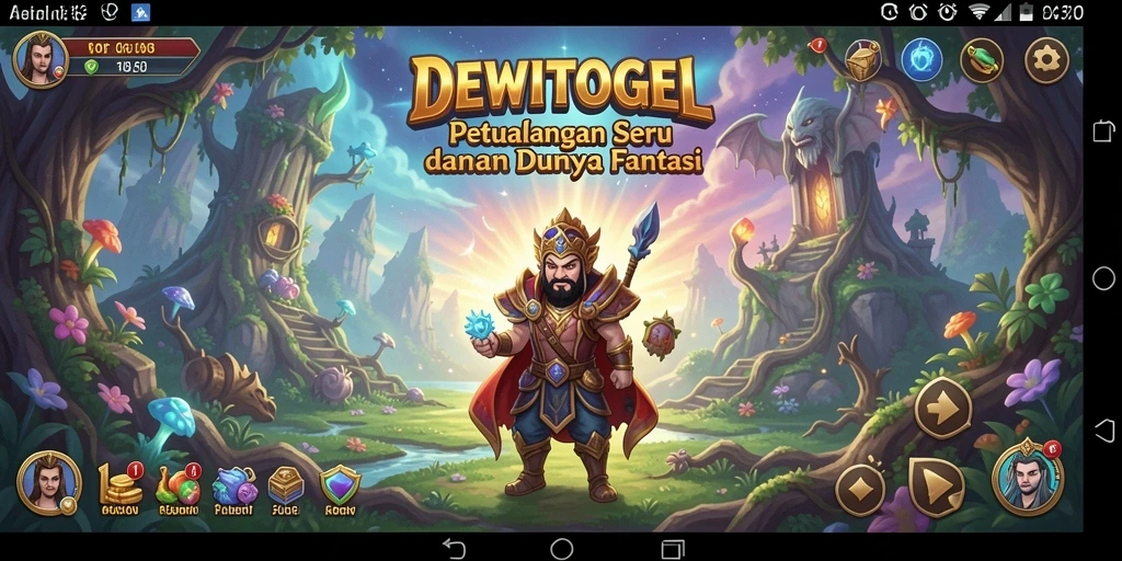 Menampilkan gameplay seru di dunia fantastis DEWITOGEL.
