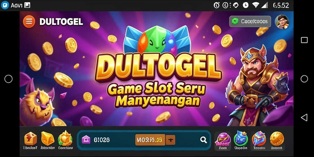 Gameplay menegangkan di DULTOGEL yang menampilkan slot menarik.