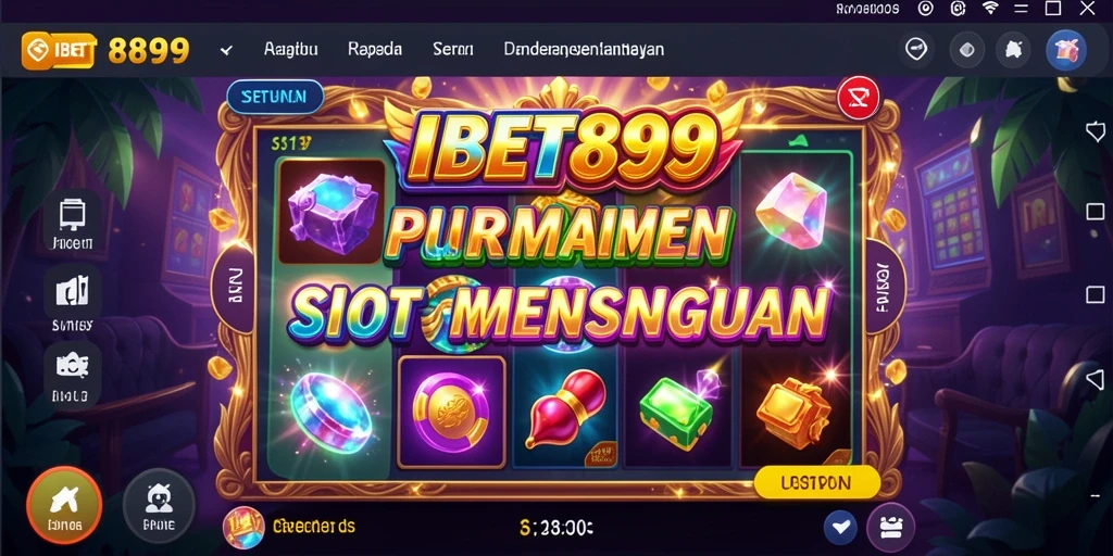 Tampilan gameplay Slot yang seru dan interaktif dari IBET899.