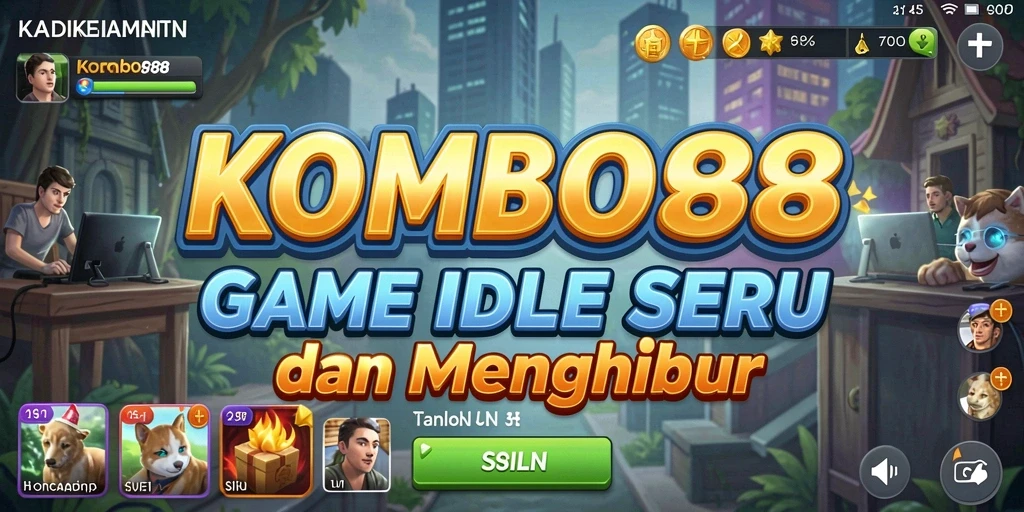 Tampilan gameplay <strong>KOMBO88</strong> yang menarik dan menawan.