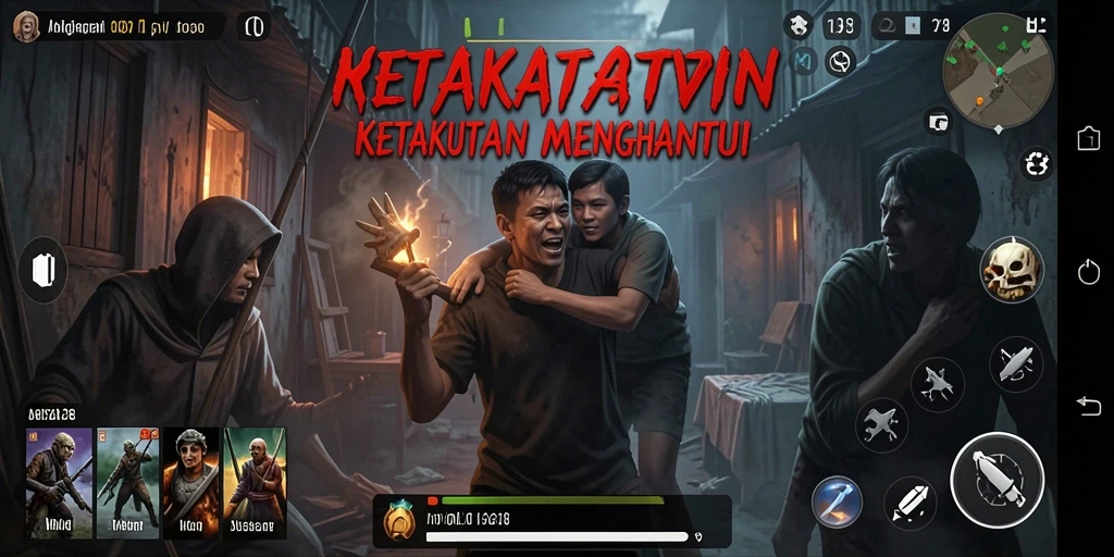 Screenshot MENYALA78 menampilkan momen mencekam yang sangat menakutkan.