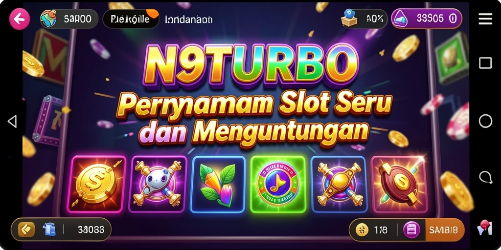 Tampilan gameplay menarik dari N9TURBO yang menunjukkan slot terbaik.