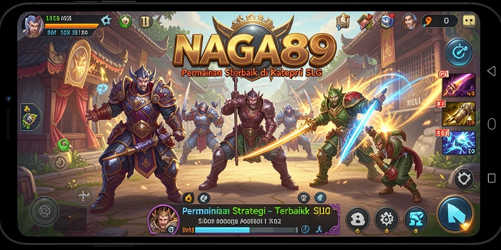 Tampilan gameplay strategis di NAGA889 yang mendebarkan.