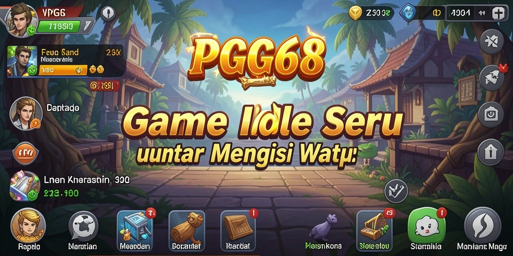 Screenshot PGG68 menampilkan gameplay santai dan mengasyikkan di dunia Idle.