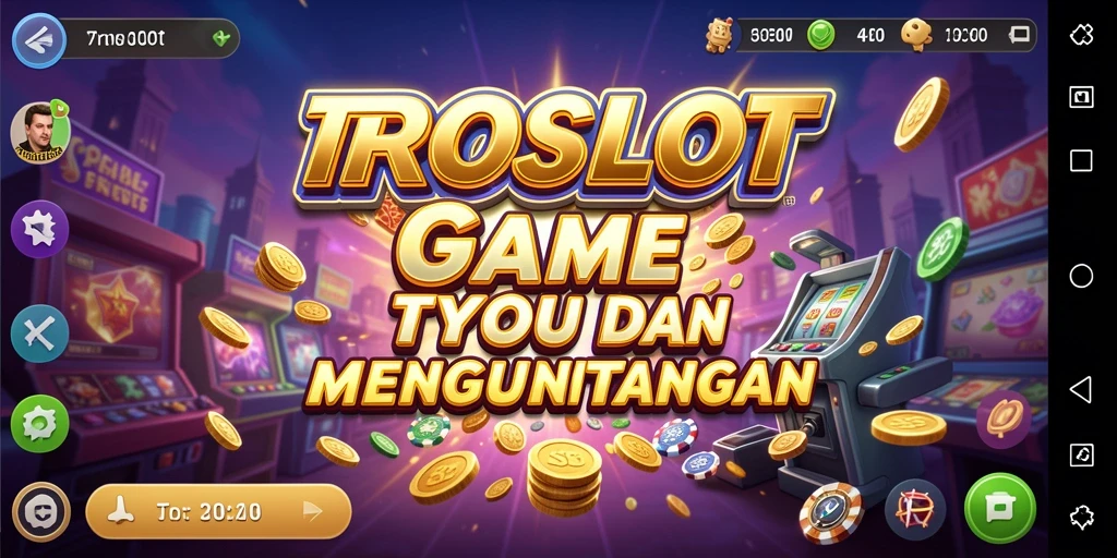 Screenshot PROSLOT menampilkan aksi mengelola kasino yang menarik.