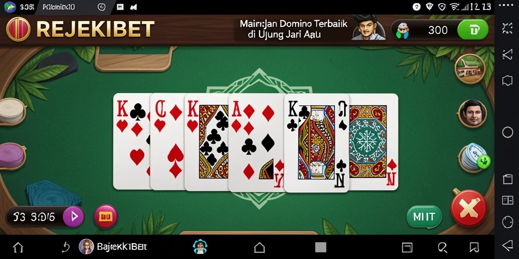 Screenshot gameplay REJEKIBET dengan tampilan menarik.