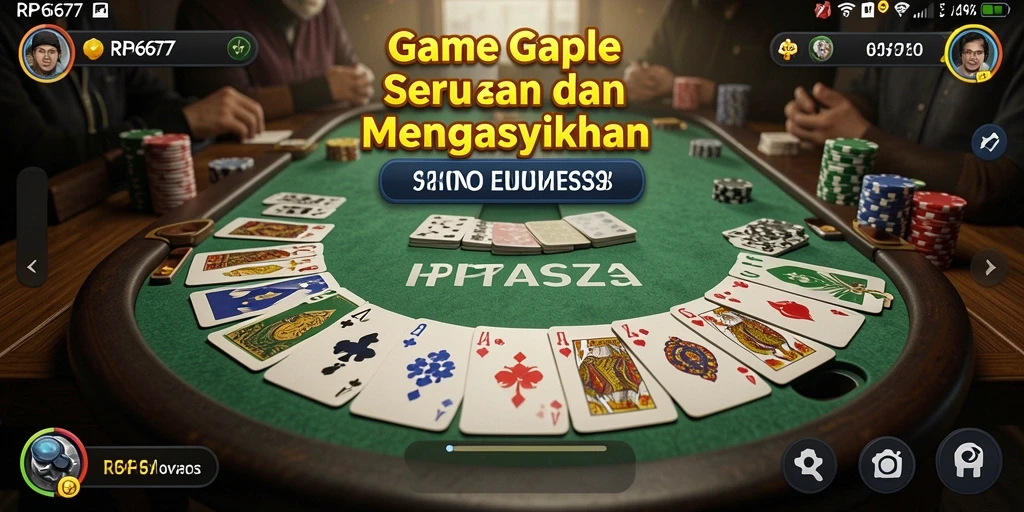 Tampilan gameplay seru dari RP6677 dengan interaksi antar pemain.