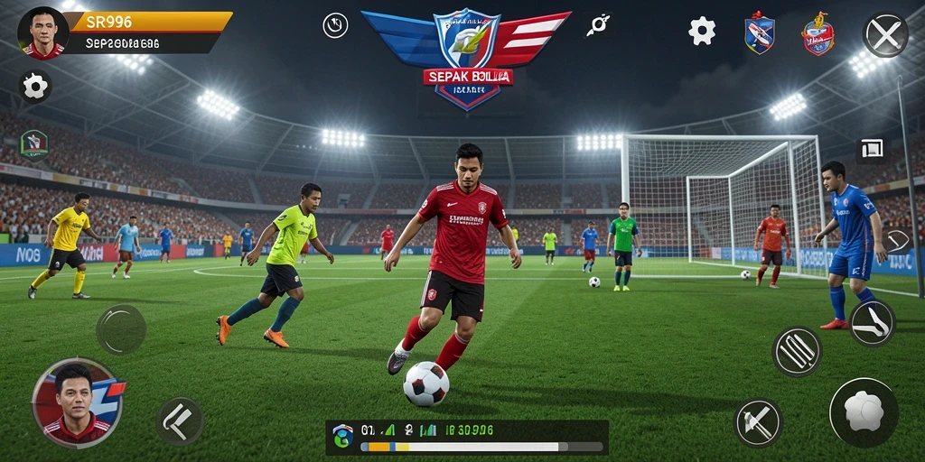 Tampilan gameplay menarik dari SR996 yang memukau.