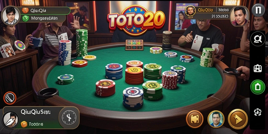 Tampilan gameplay TOTO20 yang seru dan interaktif.