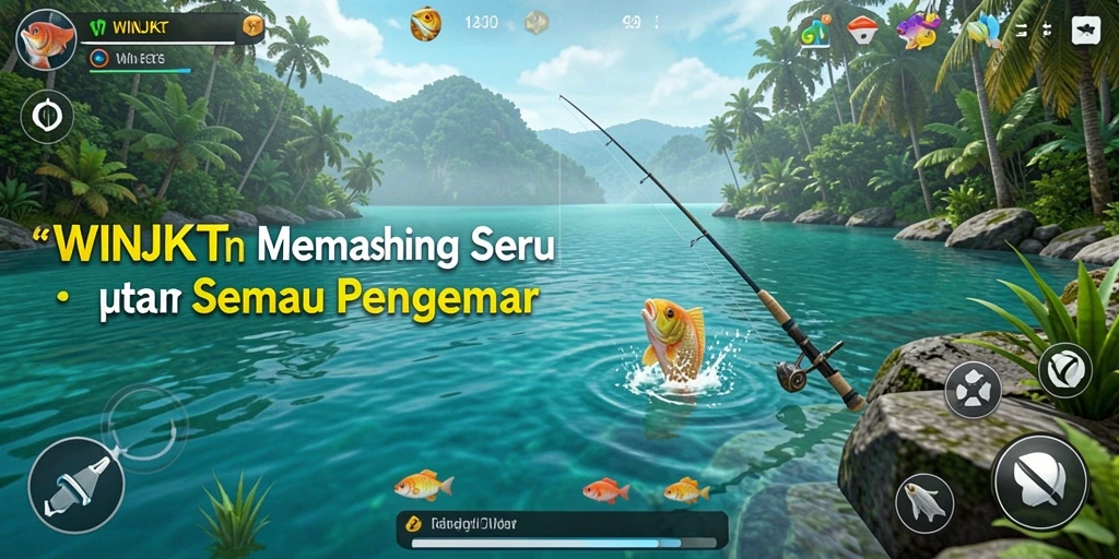 Tangkapan besar di gameplay WINJKT dengan grafis menawan.